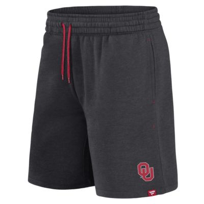 NCAA Fanatics Heather Oklahoma Sooners Primary Logo Shorts