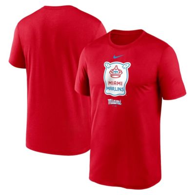 Men's MLB Nike Miami Marlins City Connect Logo T-Shirt