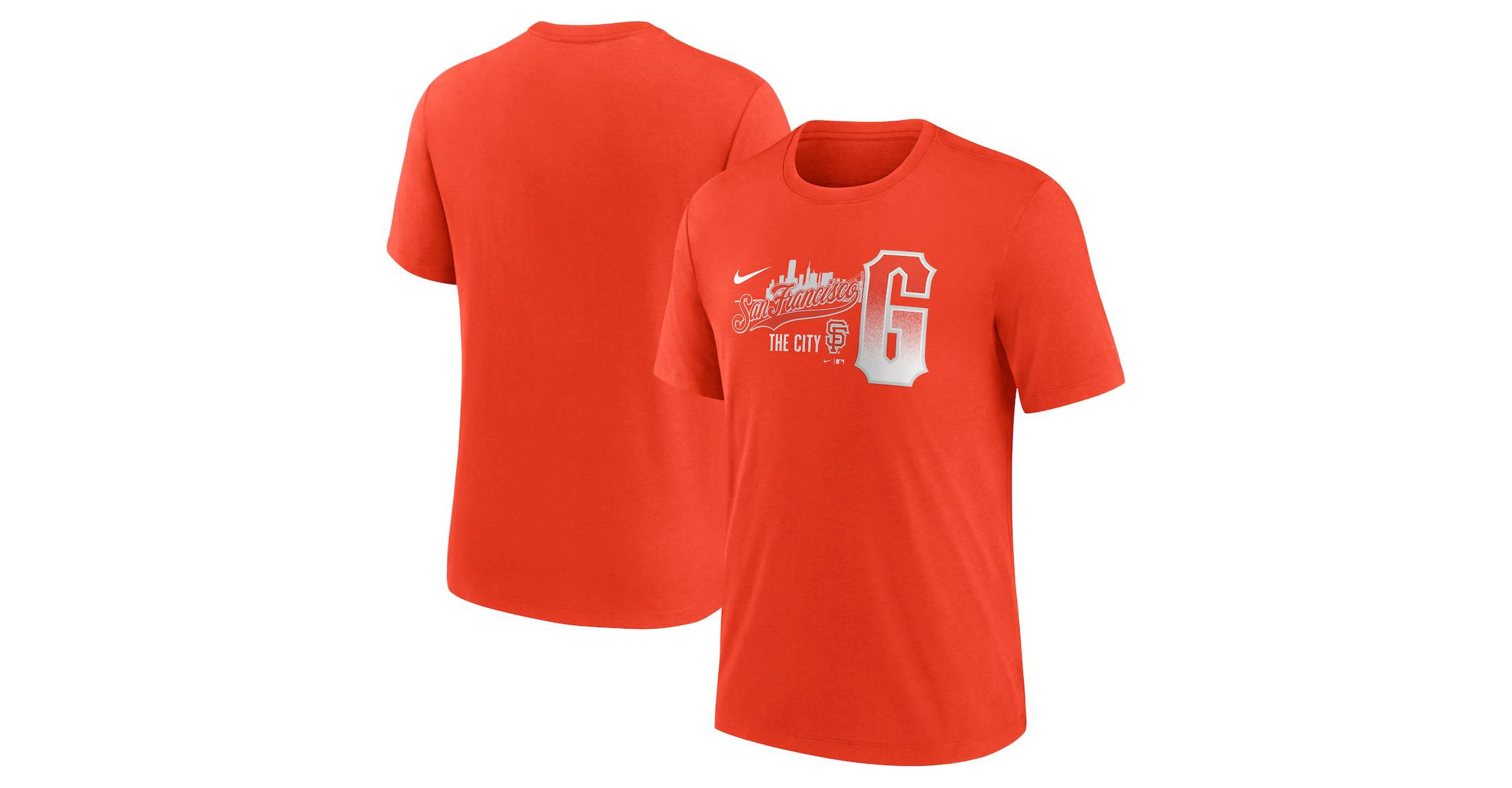 MLB Nike San Francisco Giants City Connect Tri-Blend T-Shirt