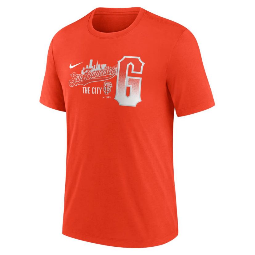 MLB Nike San Francisco Giants City Connect Tri-Blend T-Shirt