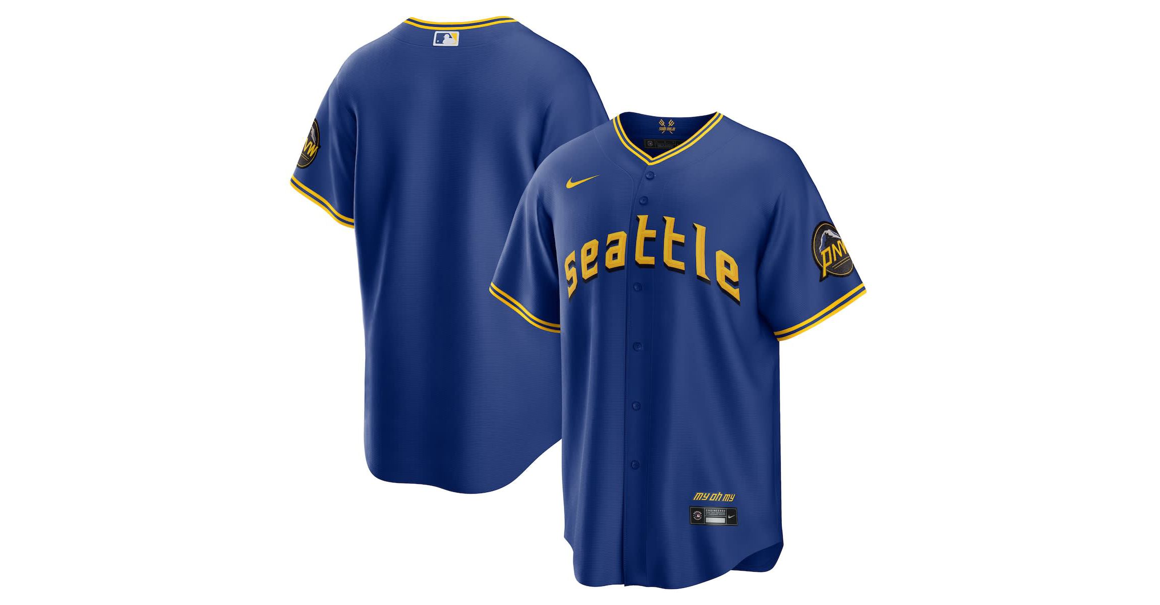 MLB Nike Seattle Mariners City Connect Replica Jersey