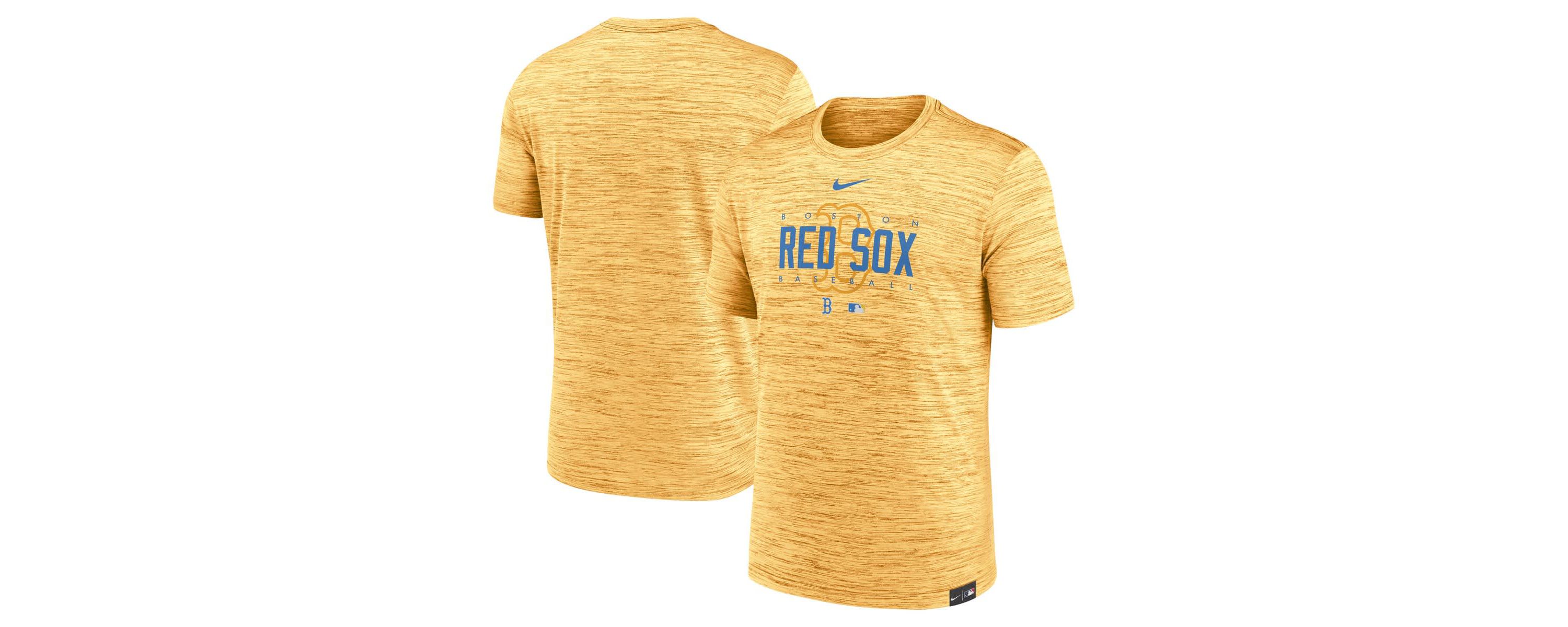 Boston Red Sox MLB Nike Boston Sox City Connect Velocity Practice Performance T-Shirt