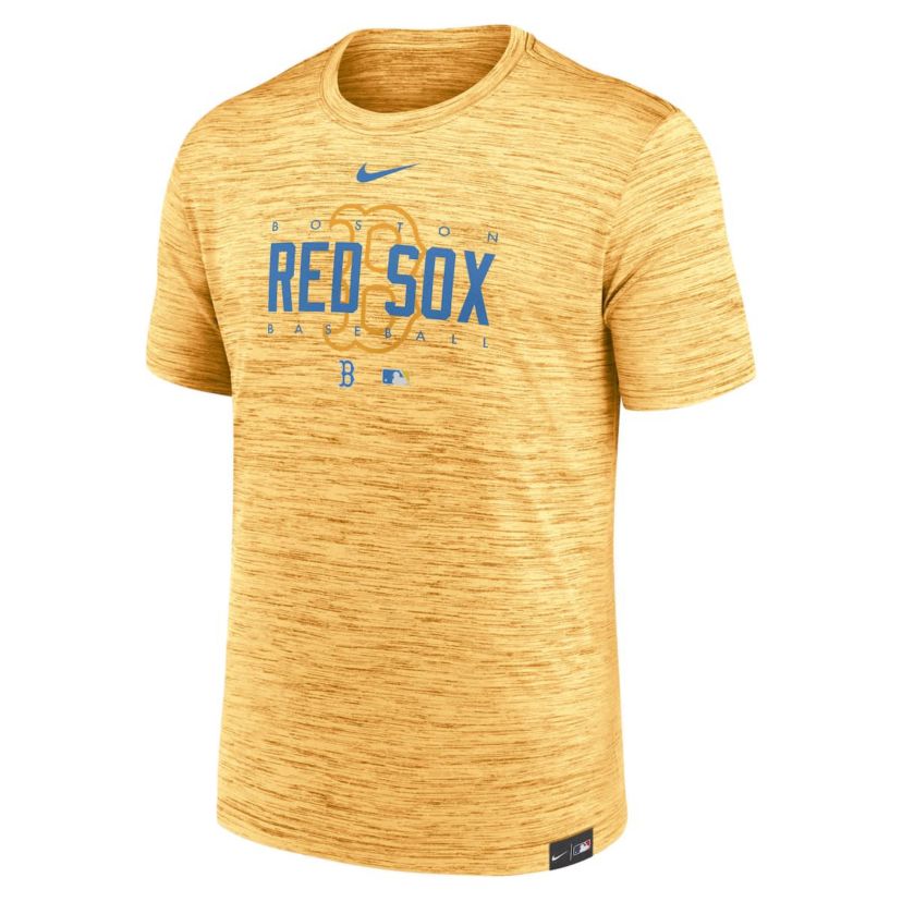Boston Red Sox MLB Nike Boston Sox City Connect Velocity Practice Performance T-Shirt