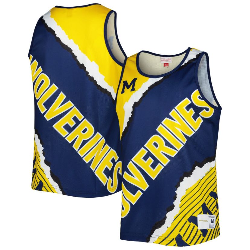 NCAA Michigan Wolverines Jumbotron 2.0 Sublimated Tank Top