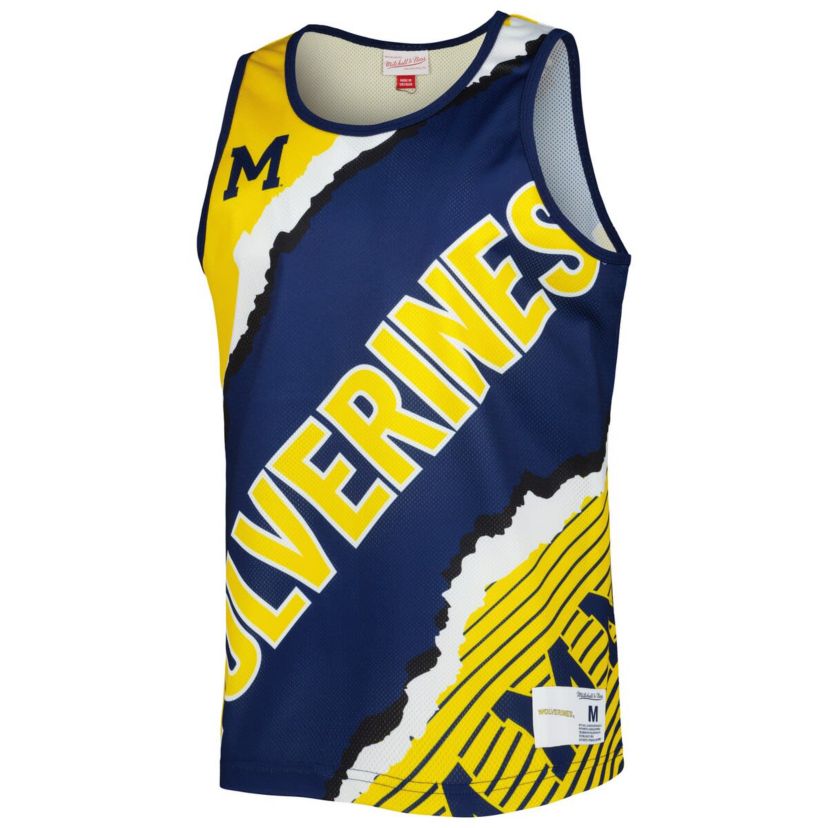 NCAA Michigan Wolverines Jumbotron 2.0 Sublimated Tank Top