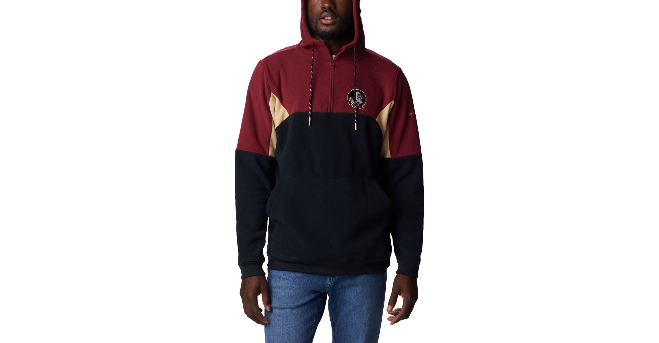NCAA Florida State Seminoles Lodge Quarter-Zip Hoodie