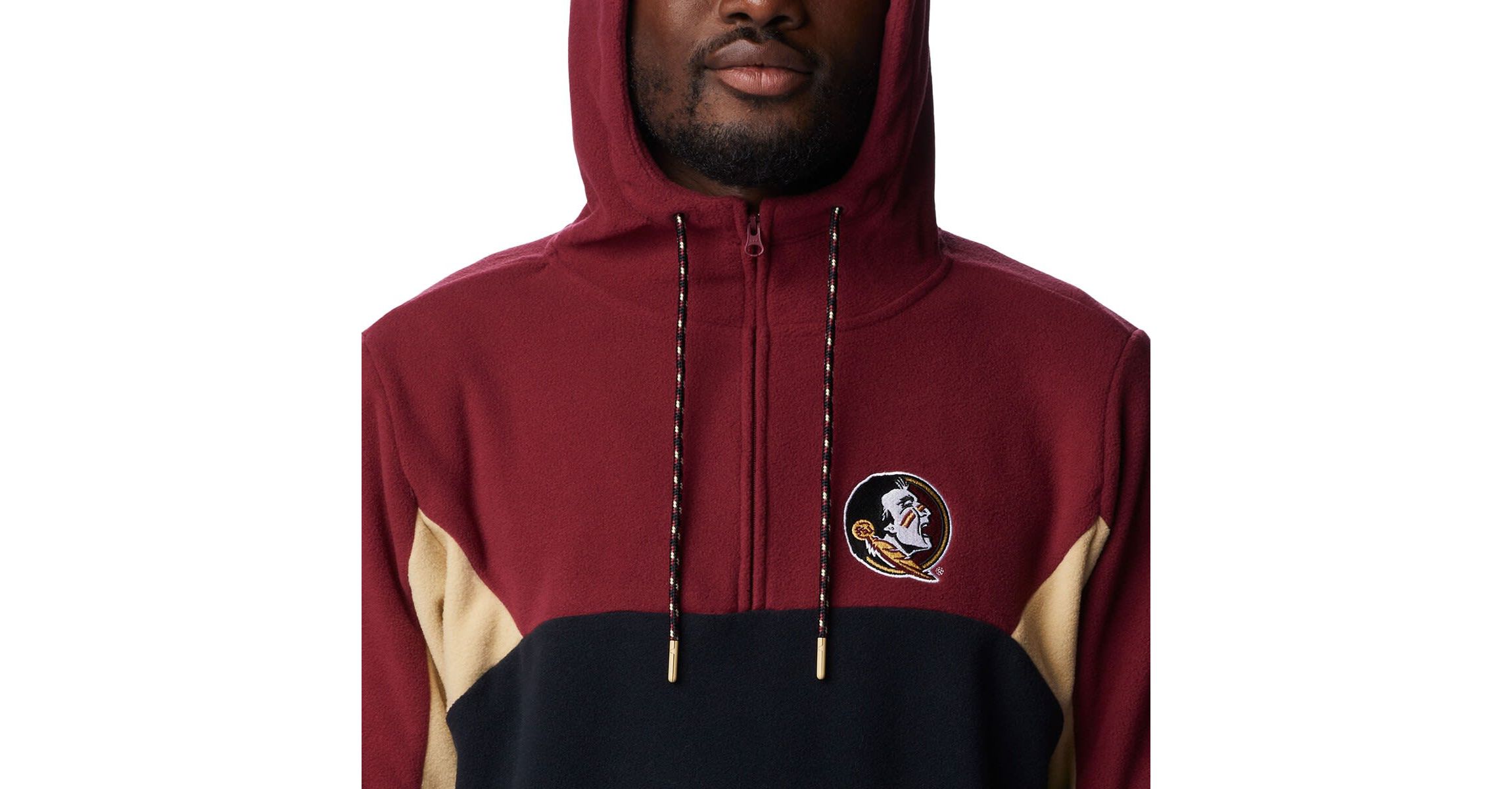 NCAA Florida State Seminoles Lodge Quarter-Zip Hoodie