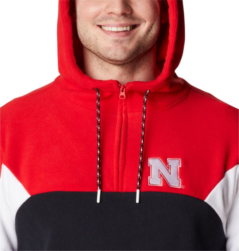 NCAA Nebraska Huskers Lodge Quarter-Zip Hoodie