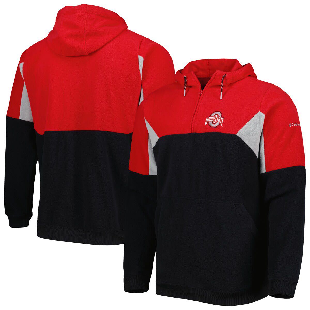 NCAA Ohio State Buckeyes Lodge Quarter-Zip Hoodie