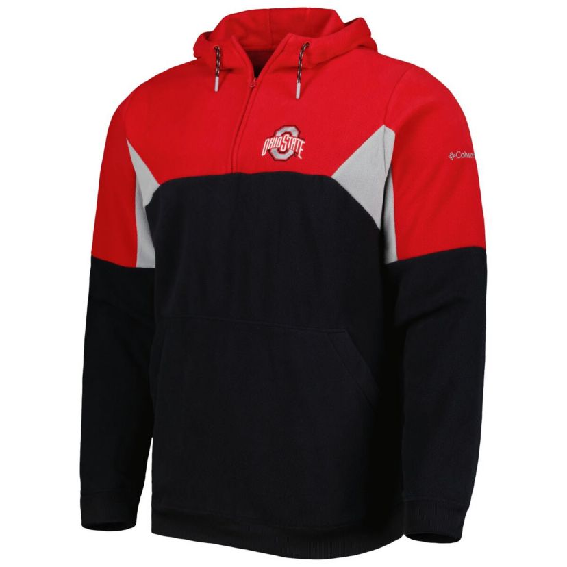 NCAA Ohio State Buckeyes Lodge Quarter-Zip Hoodie