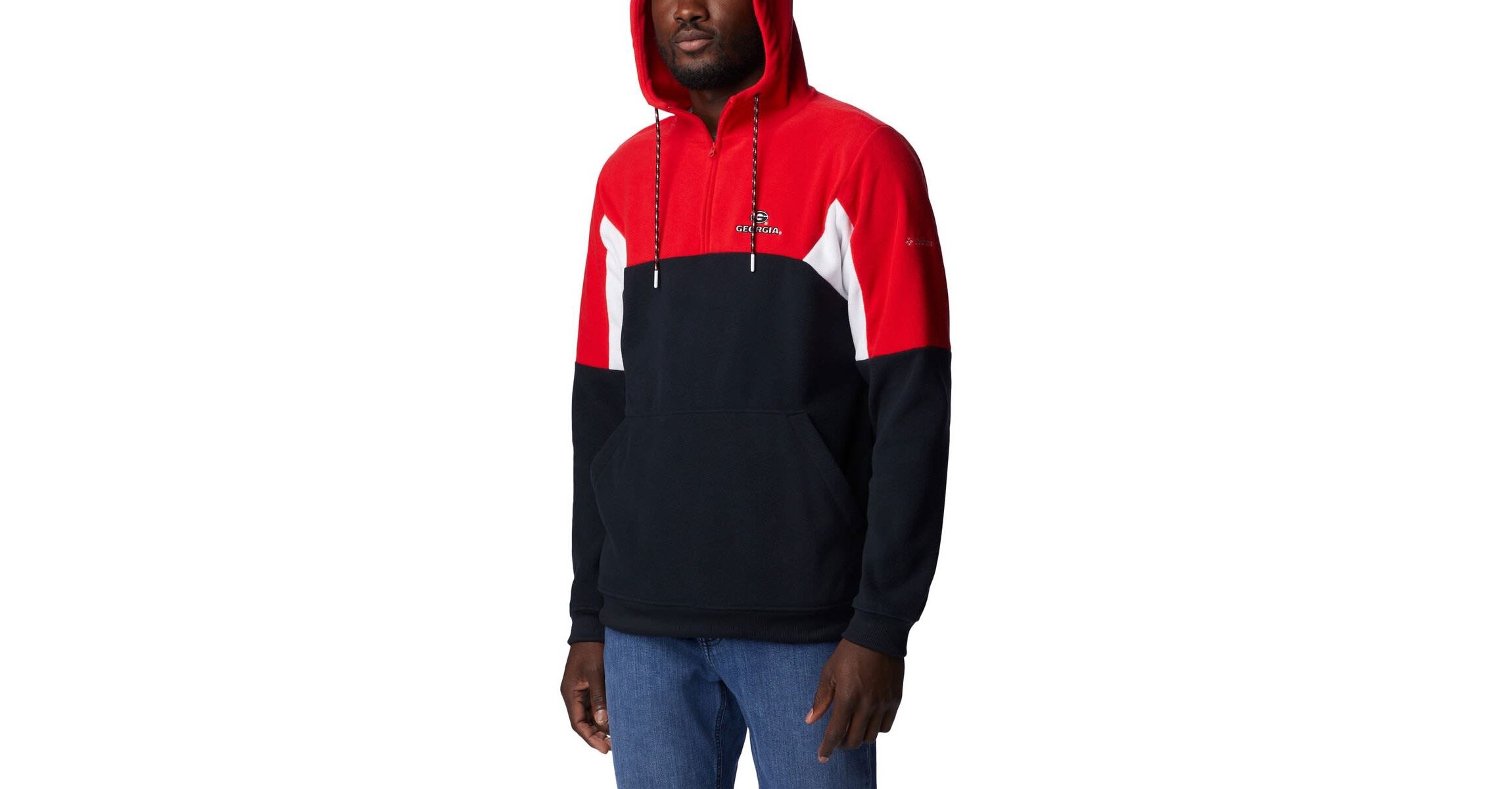 NCAA Georgia Bulldogs Lodge Quarter-Zip Hoodie