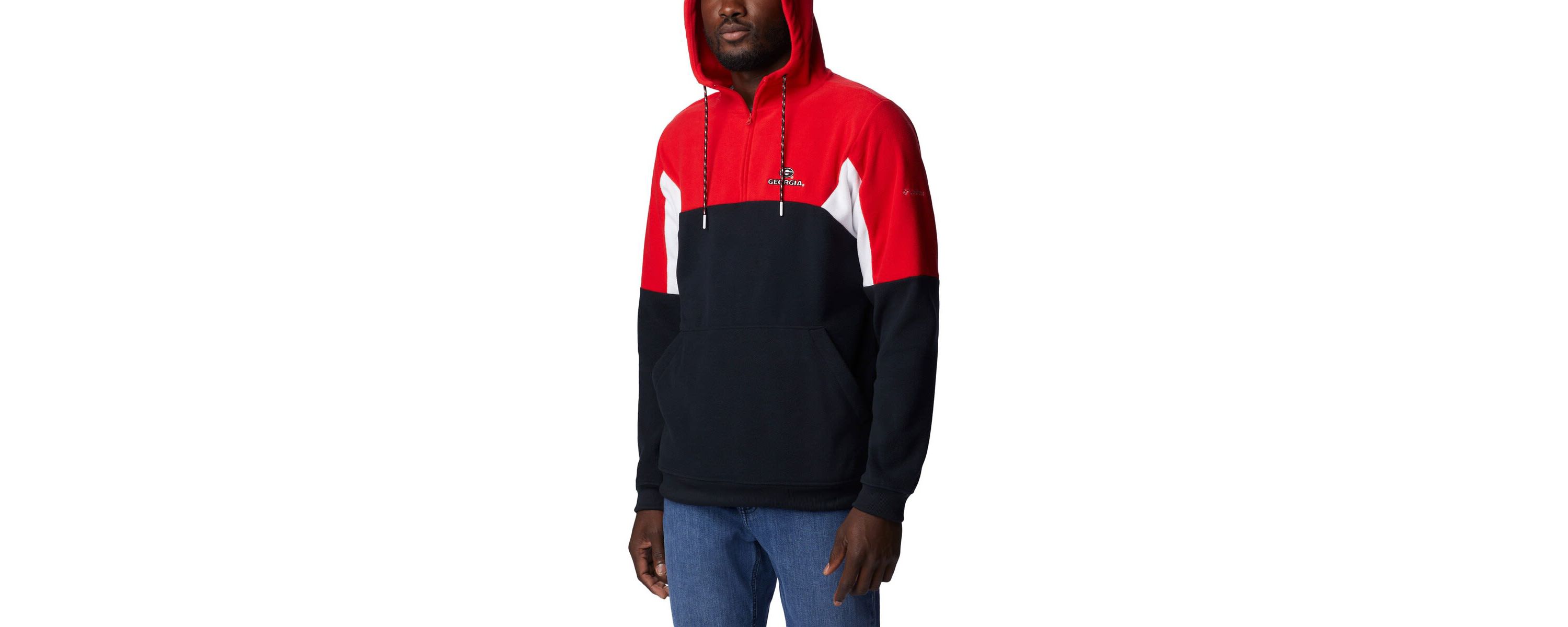 NCAA Georgia Bulldogs Lodge Quarter-Zip Hoodie