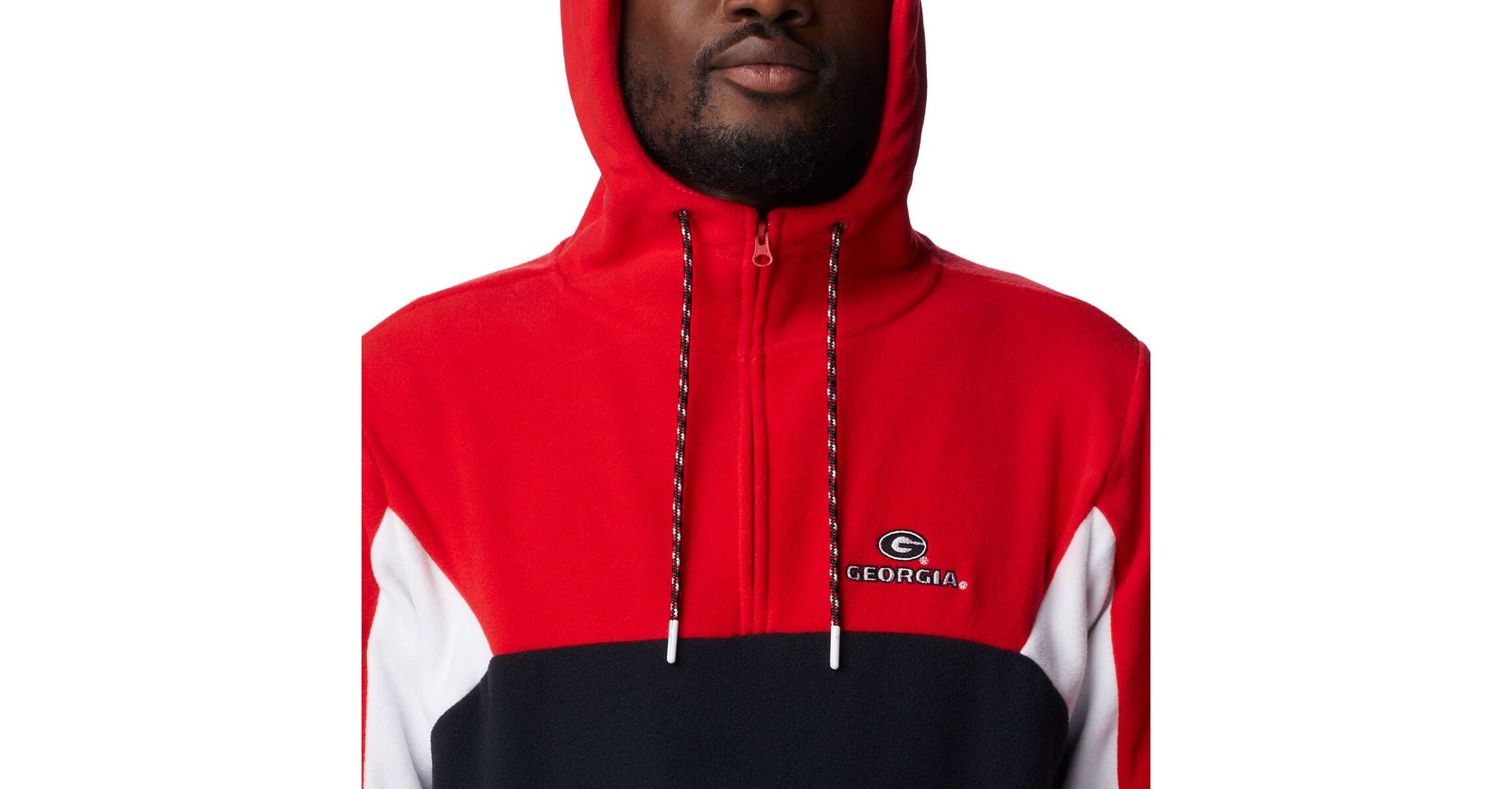NCAA Georgia Bulldogs Lodge Quarter-Zip Hoodie