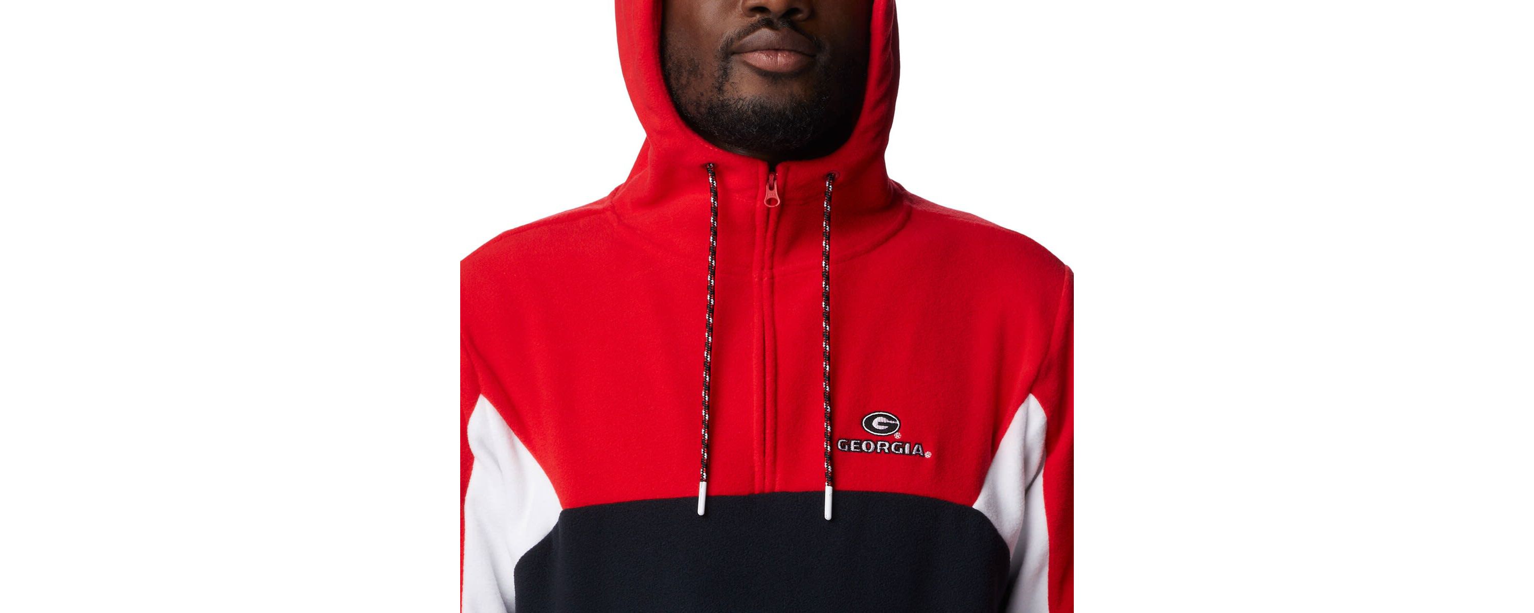 NCAA Georgia Bulldogs Lodge Quarter-Zip Hoodie