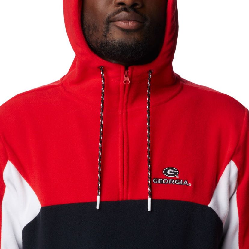 NCAA Georgia Bulldogs Lodge Quarter-Zip Hoodie