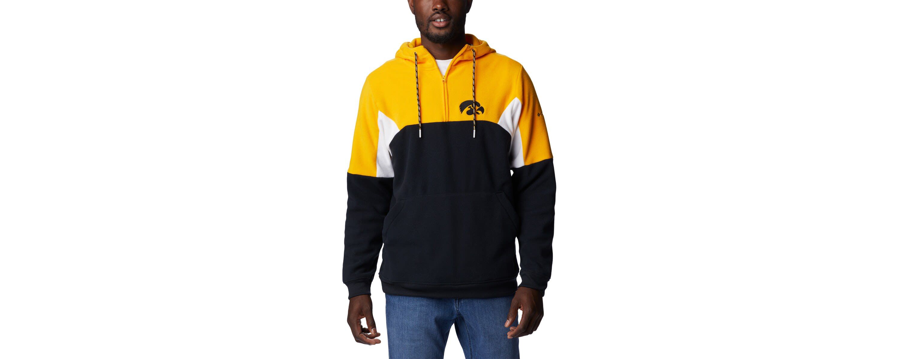 NCAA Iowa Hawkeyes Lodge Quarter-Zip Hoodie