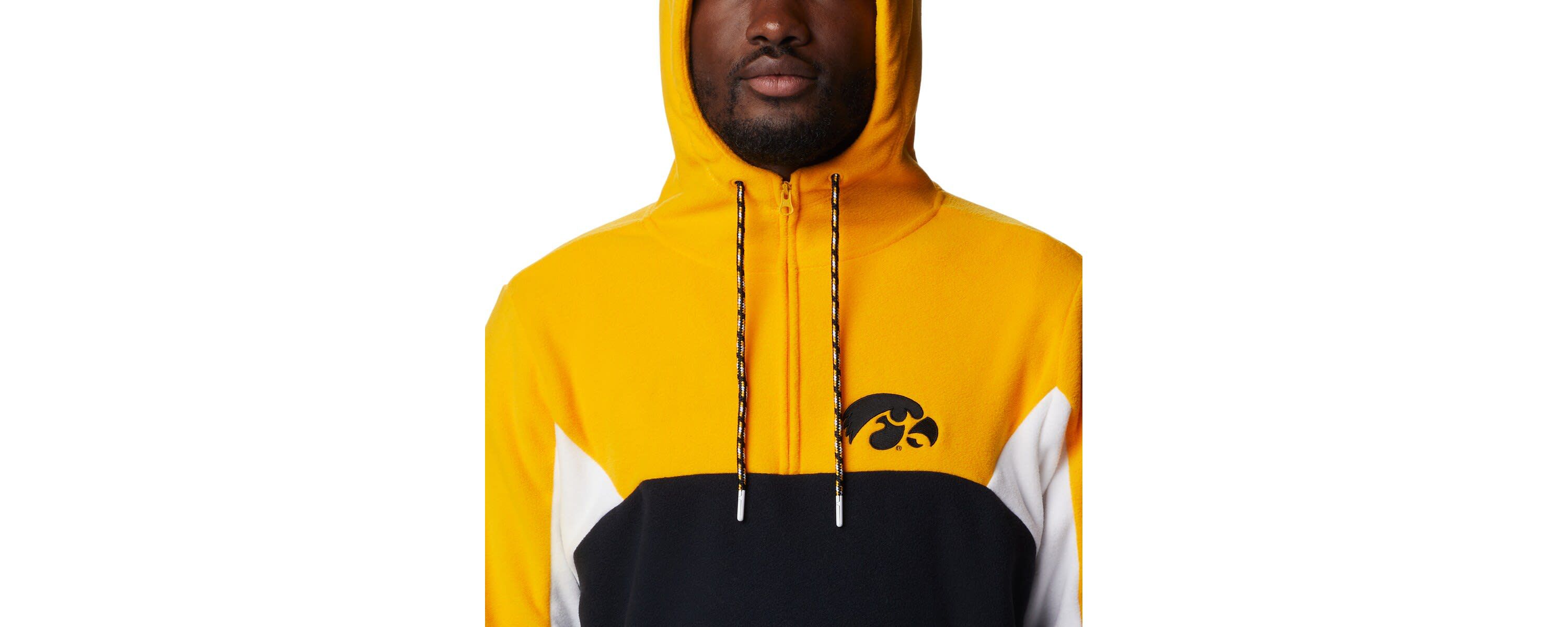 NCAA Iowa Hawkeyes Lodge Quarter-Zip Hoodie