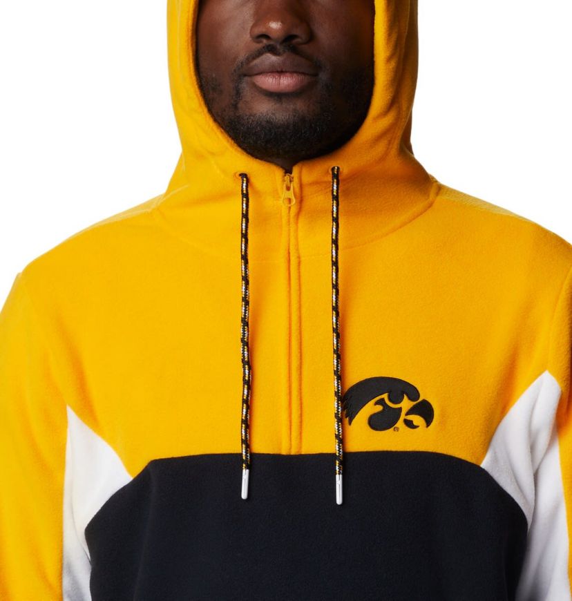 NCAA Iowa Hawkeyes Lodge Quarter-Zip Hoodie