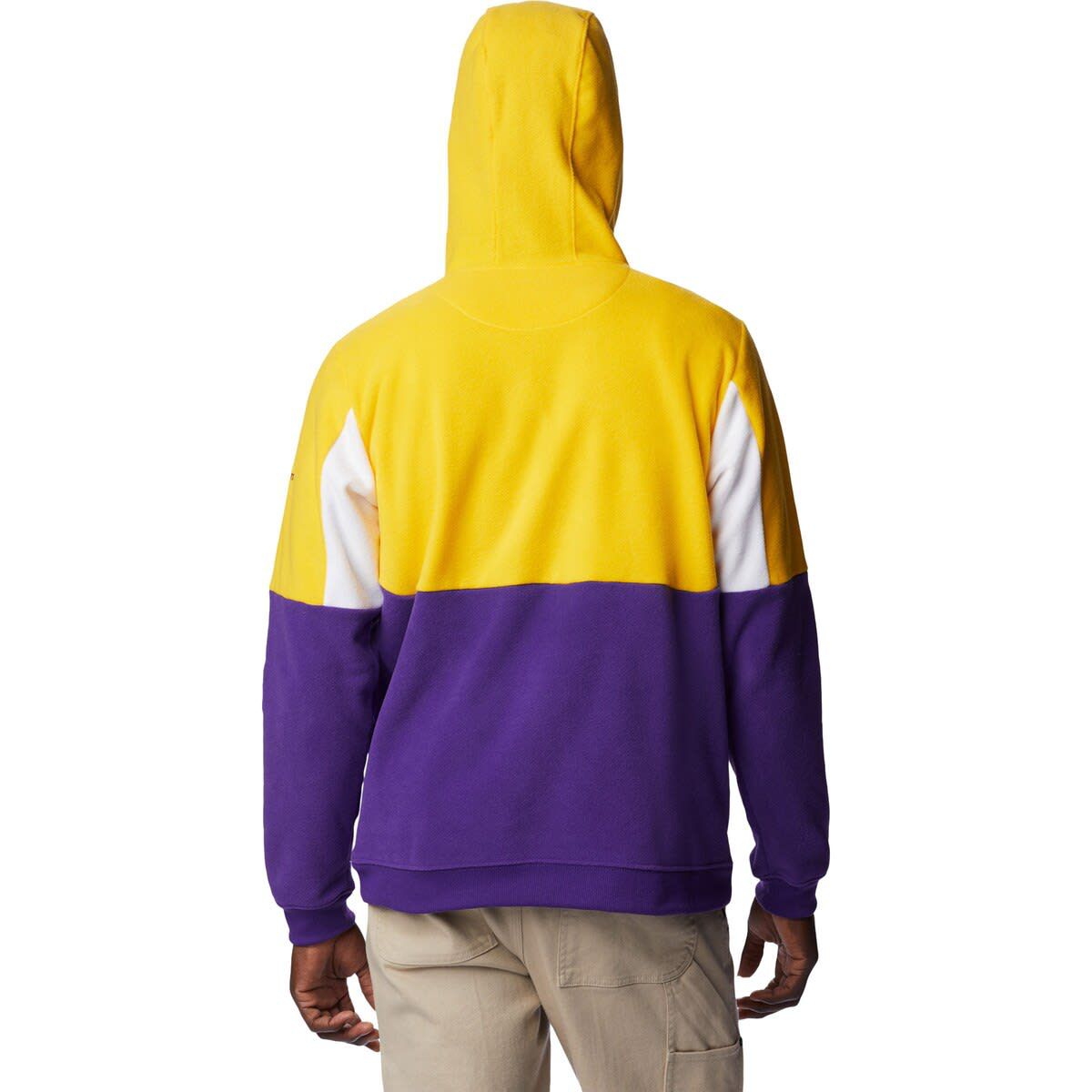 NCAA LSU Tigers Lodge Quarter-Zip Hoodie