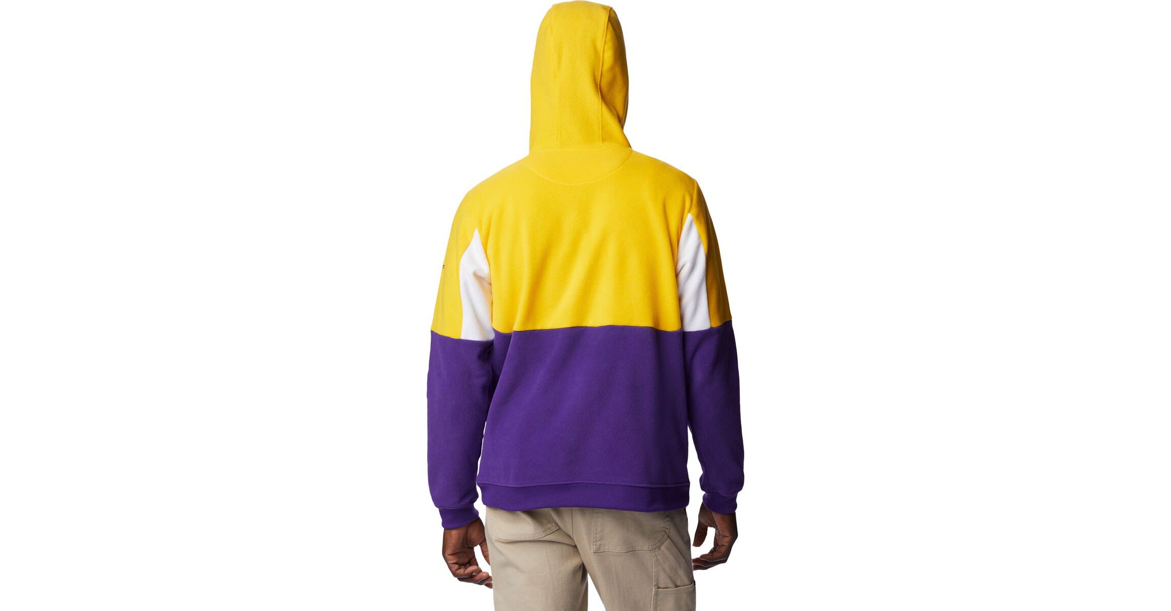 NCAA LSU Tigers Lodge Quarter-Zip Hoodie