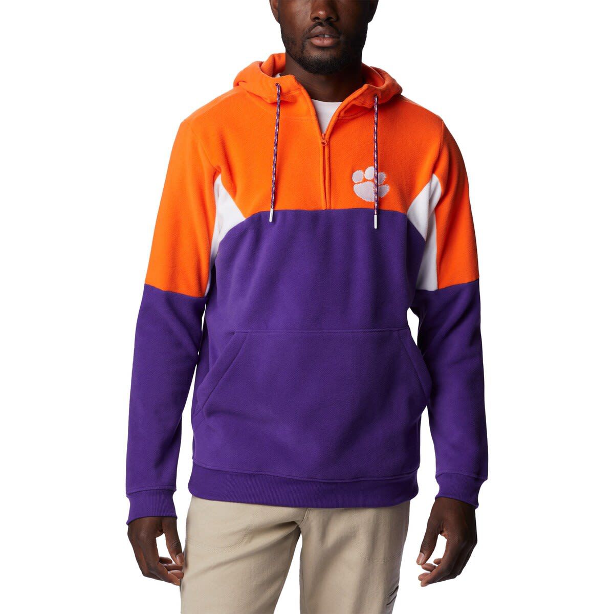 NCAA Clemson Tigers Lodge Quarter-Zip Hoodie