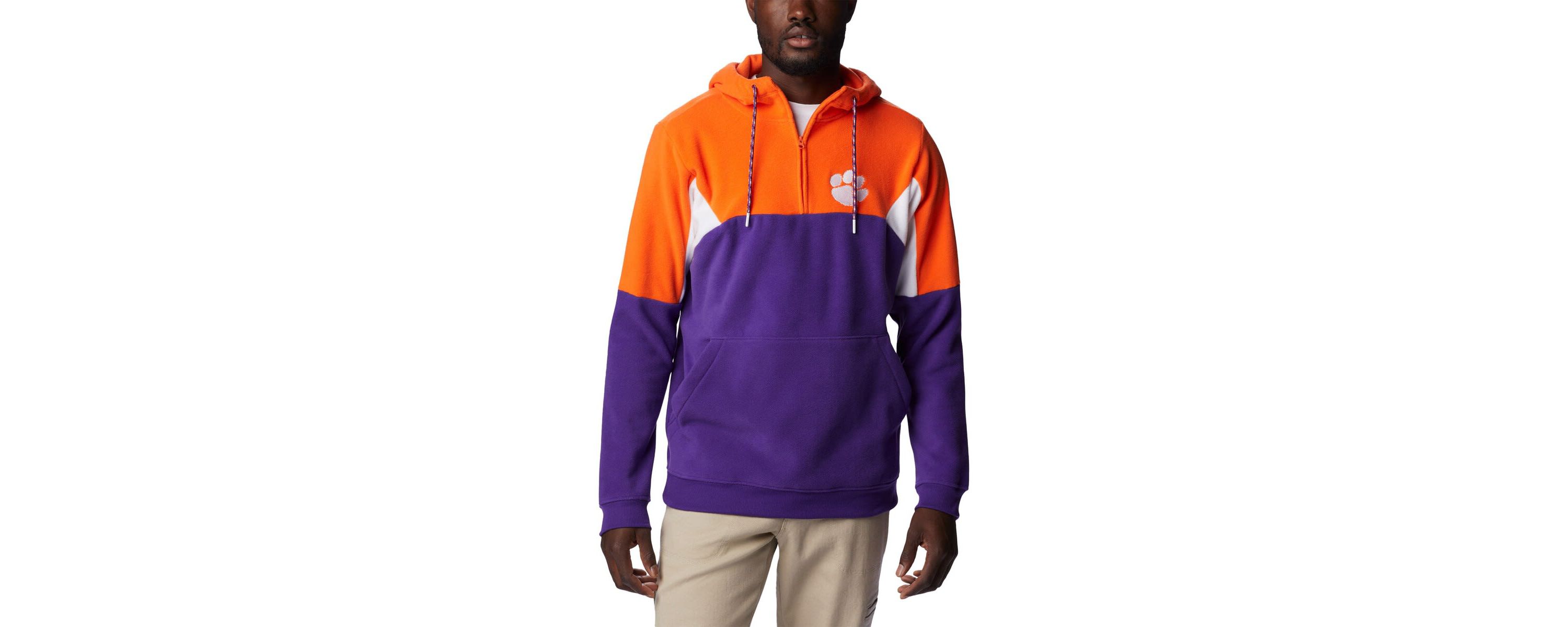 NCAA Clemson Tigers Lodge Quarter-Zip Hoodie