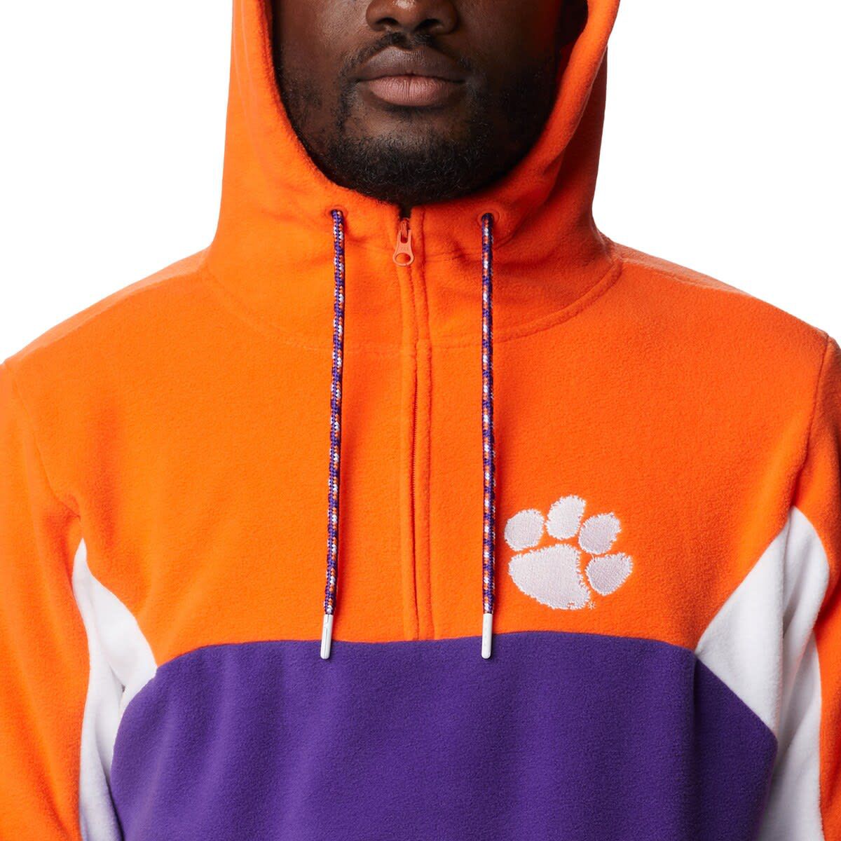 NCAA Clemson Tigers Lodge Quarter-Zip Hoodie