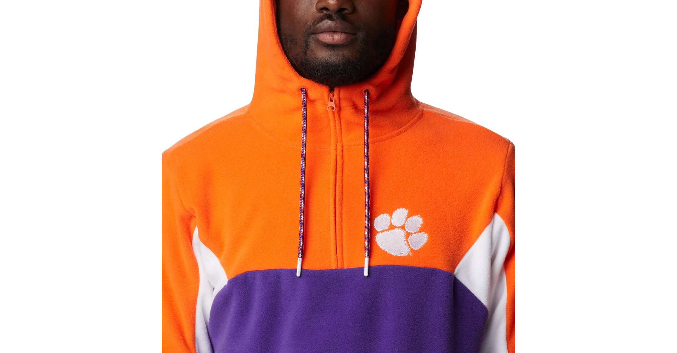 NCAA Clemson Tigers Lodge Quarter-Zip Hoodie