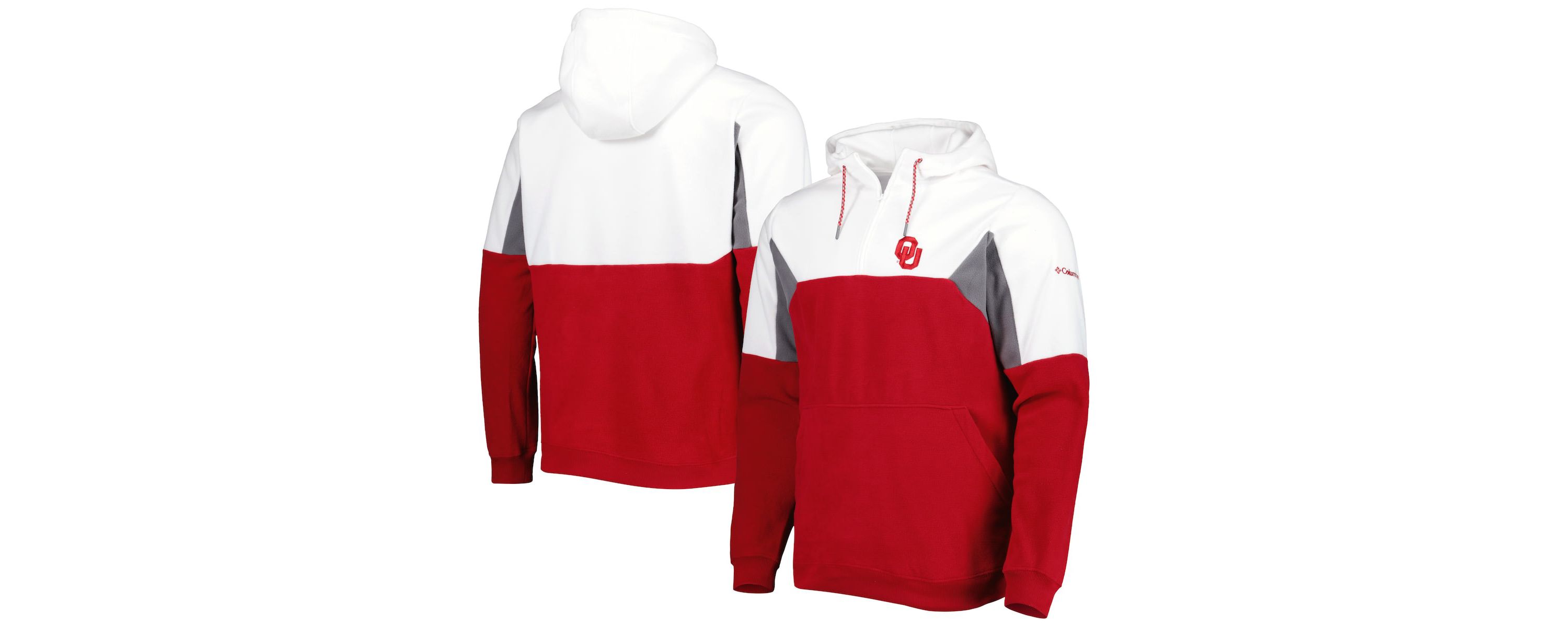 NCAA Oklahoma Sooners Lodge Quarter-Zip Hoodie