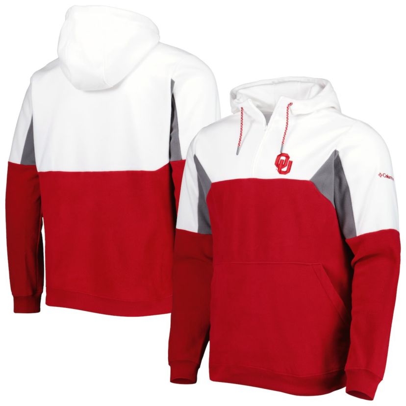 NCAA Oklahoma Sooners Lodge Quarter-Zip Hoodie