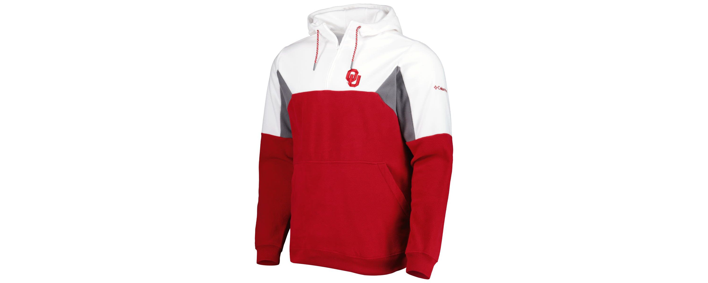 NCAA Oklahoma Sooners Lodge Quarter-Zip Hoodie
