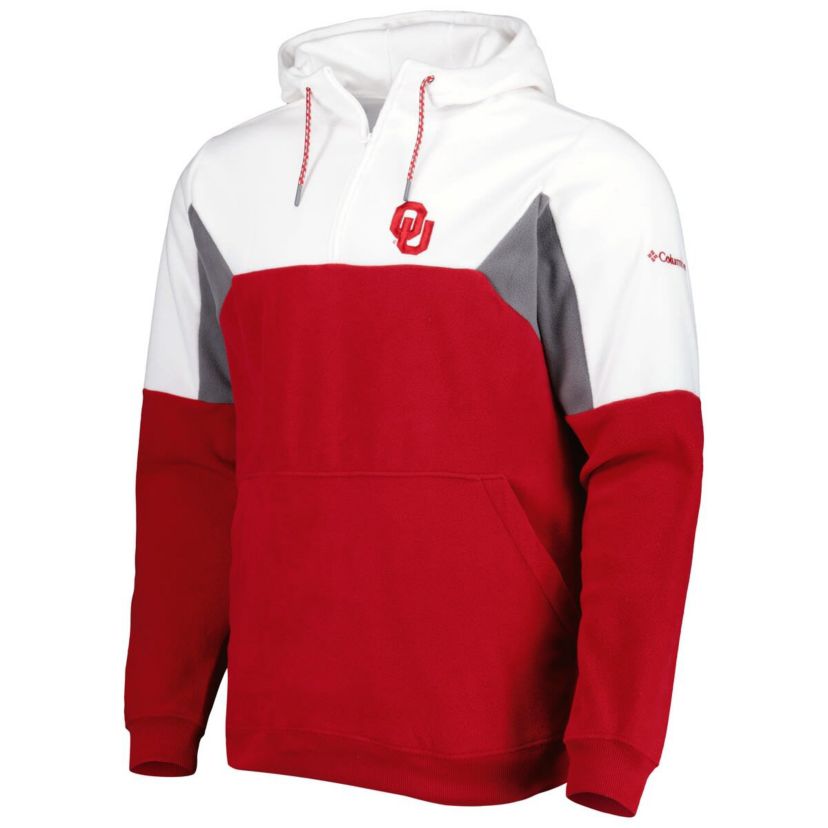 NCAA Oklahoma Sooners Lodge Quarter-Zip Hoodie