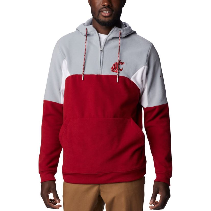 NCAA Washington State Cougars Lodge Quarter-Zip Hoodie