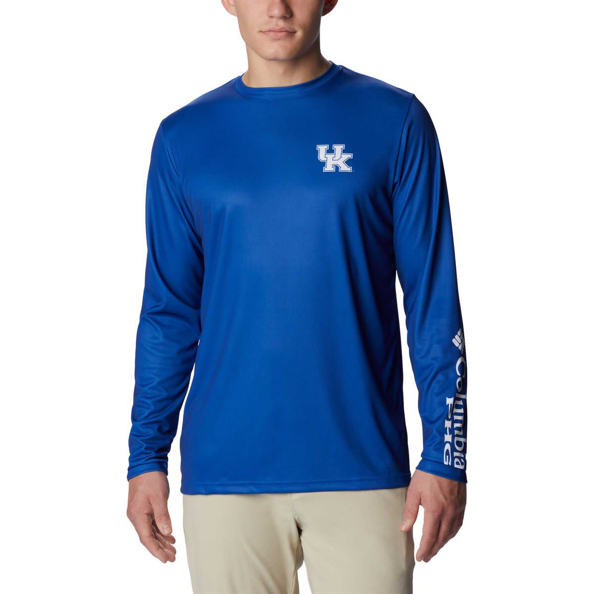 NCAA Kentucky Wildcats Terminal Shot Omni-Shade Omni-Wick Long Sleeve T-Shirt