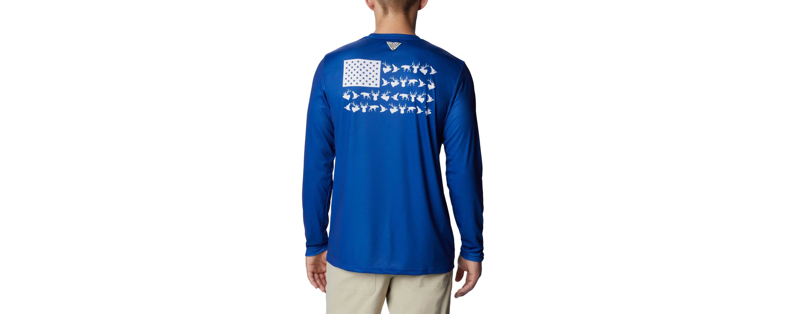NCAA Kentucky Wildcats Terminal Shot Omni-Shade Omni-Wick Long Sleeve T-Shirt