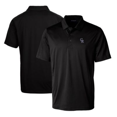 Cutter & Buck Men's MLB Colorado Rockies Prospect Textured Stretch Big & Tall Polo