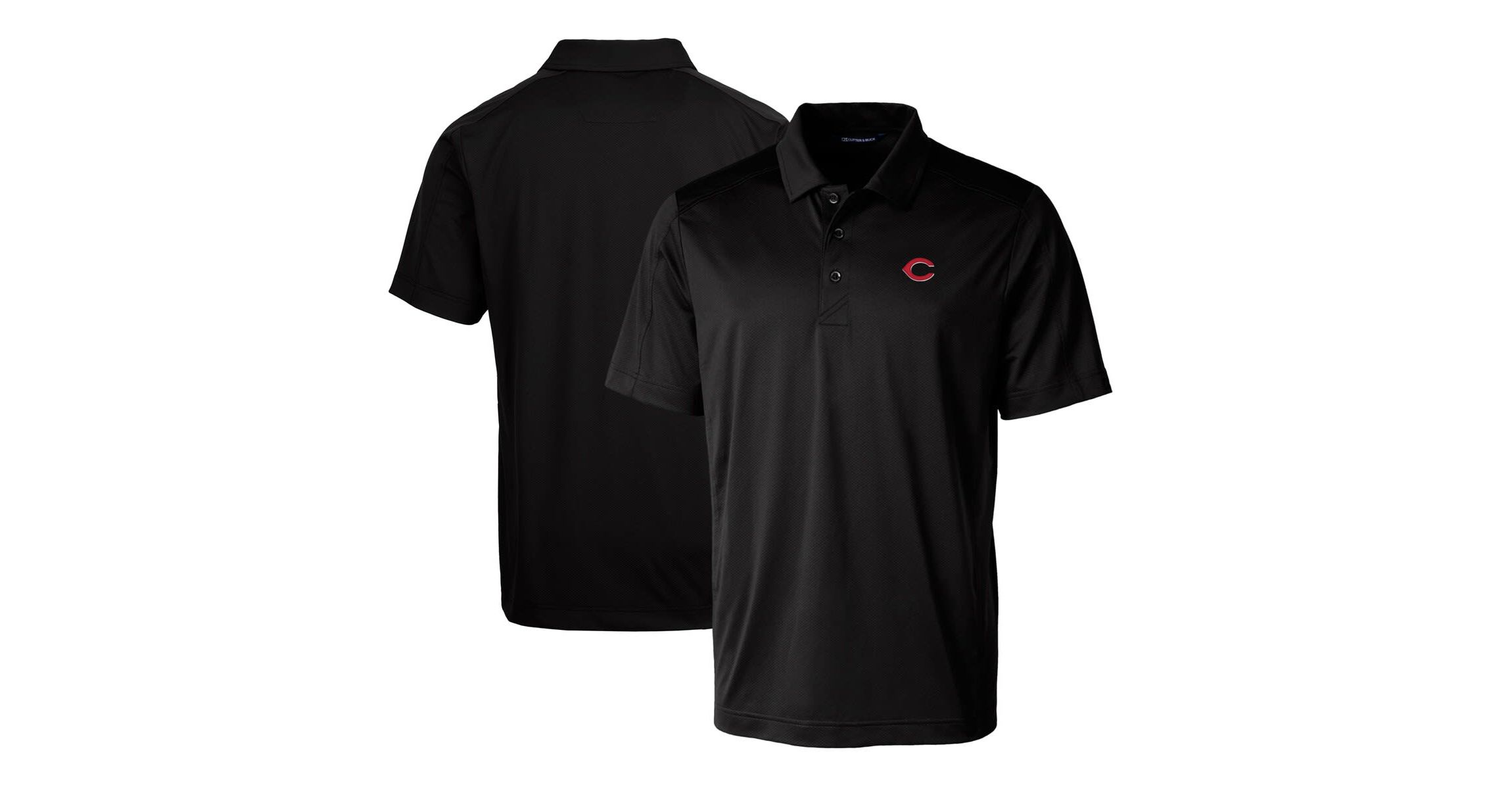 MLB Cincinnati Reds Prospect Textured Stretch Big & Tall Polo