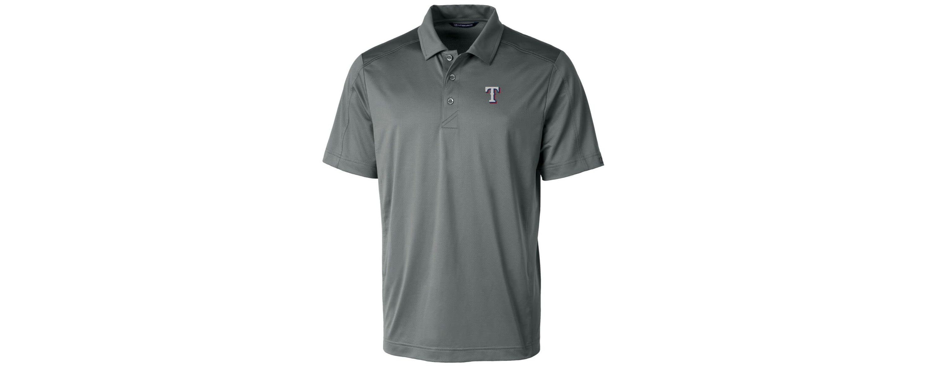MLB Texas Rangers Prospect Textured Stretch Big & Tall Polo