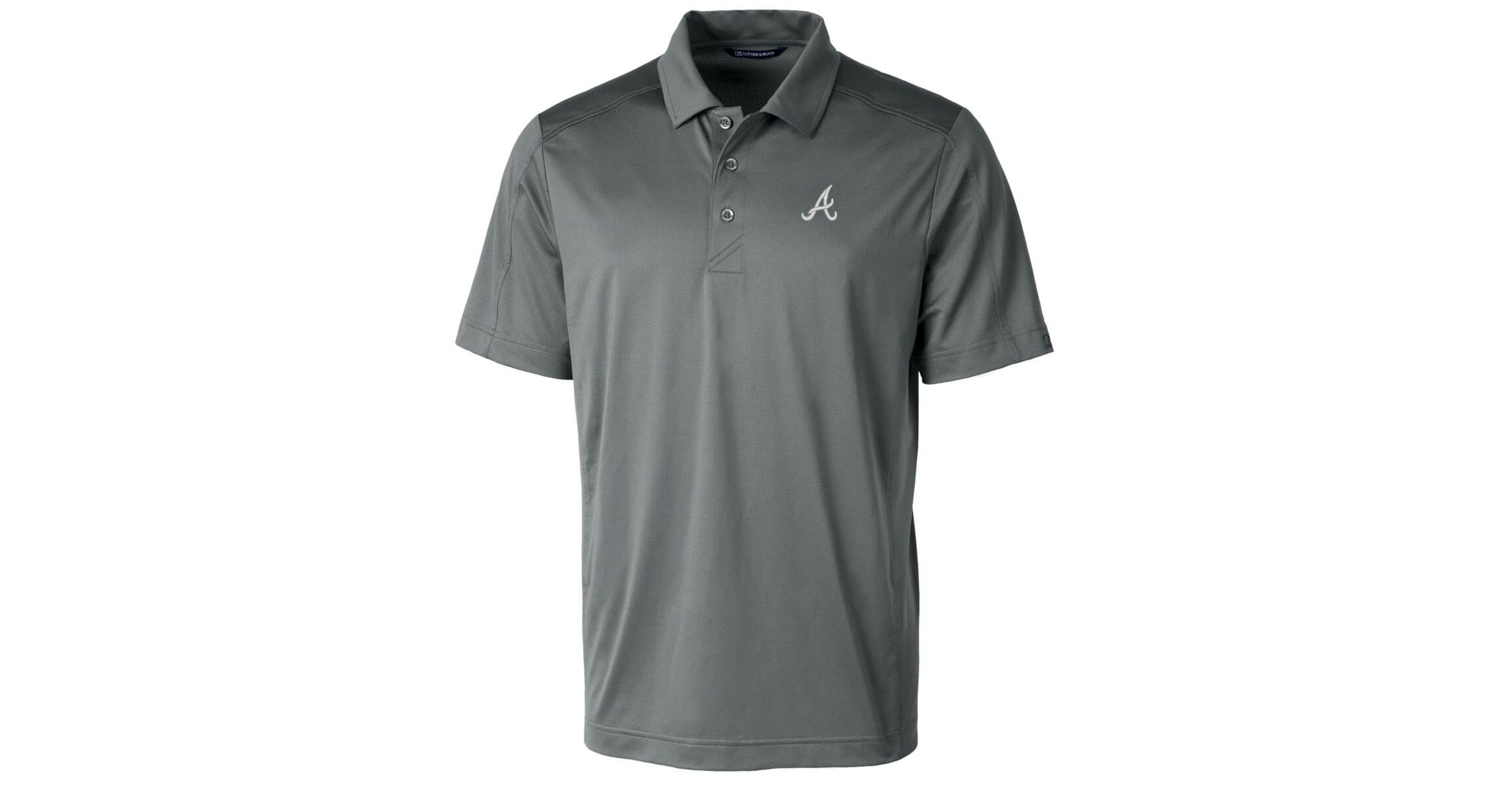 MLB Atlanta Braves Prospect Textured Stretch Big & Tall Polo