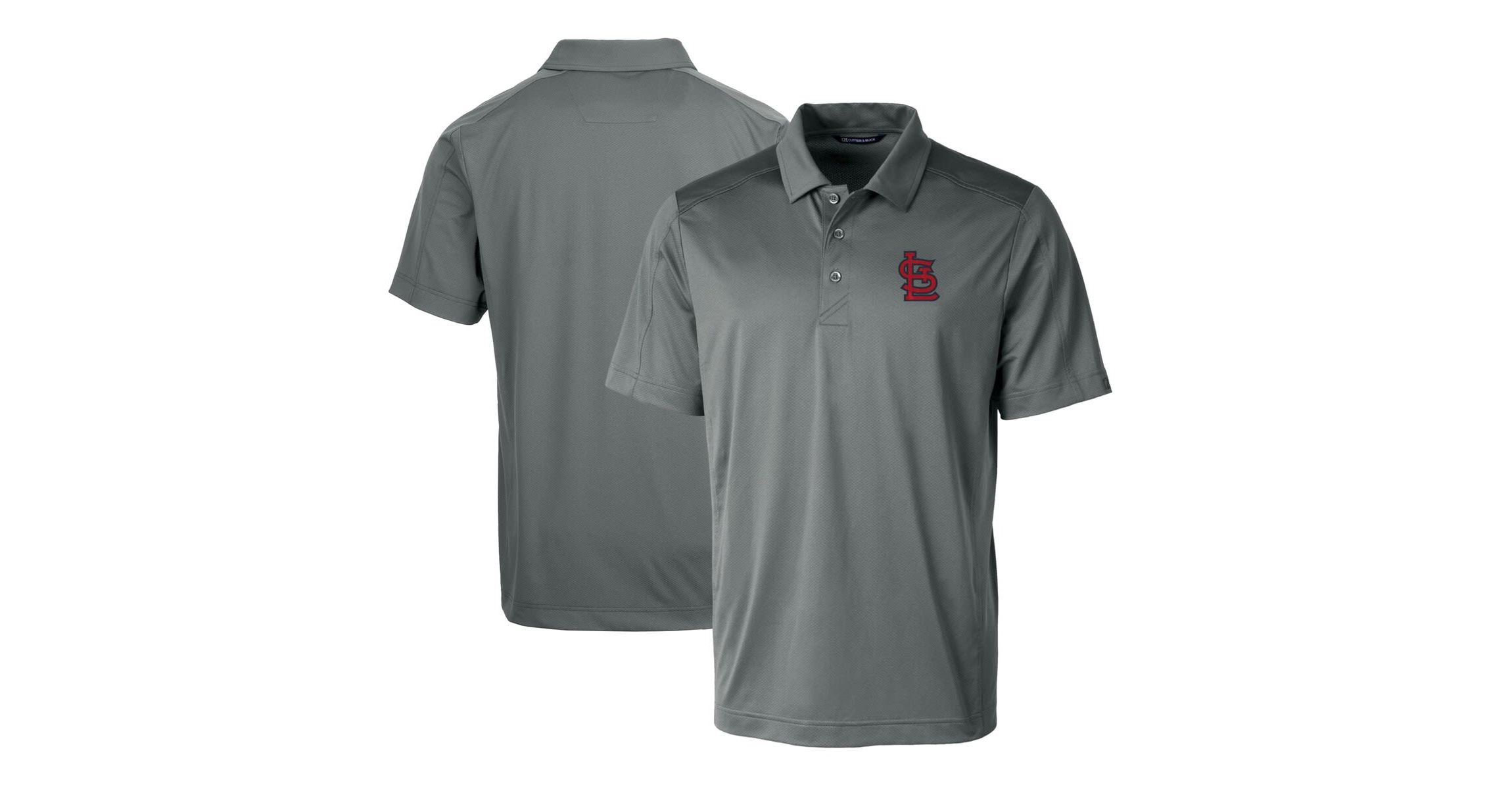 MLB St. Louis Cardinals Prospect Textured Stretch Big & Tall Polo