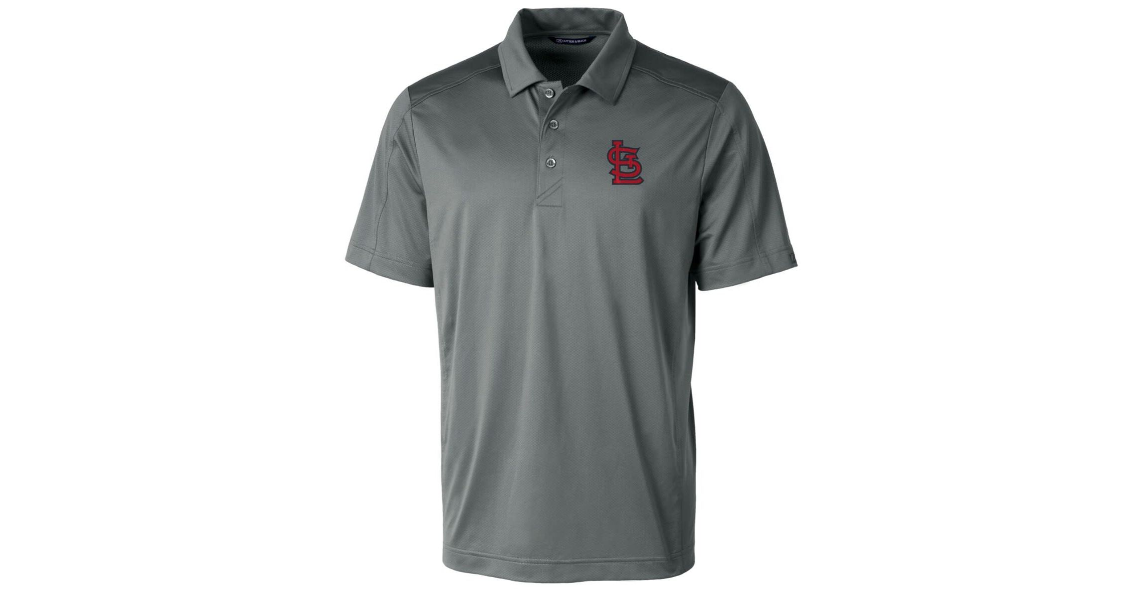 MLB St. Louis Cardinals Prospect Textured Stretch Big & Tall Polo