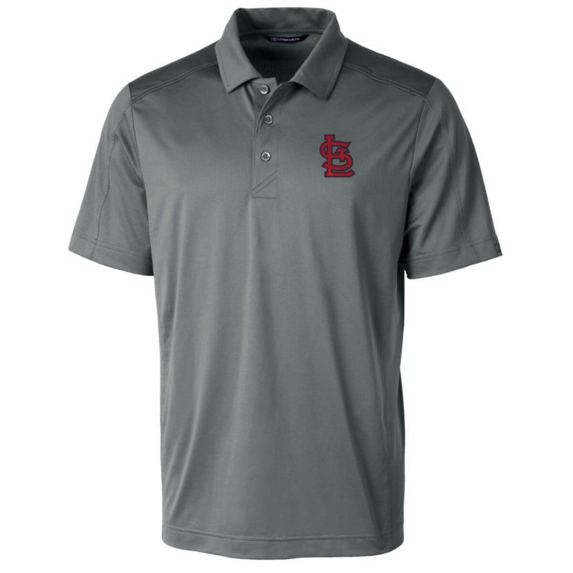 MLB St. Louis Cardinals Prospect Textured Stretch Big & Tall Polo