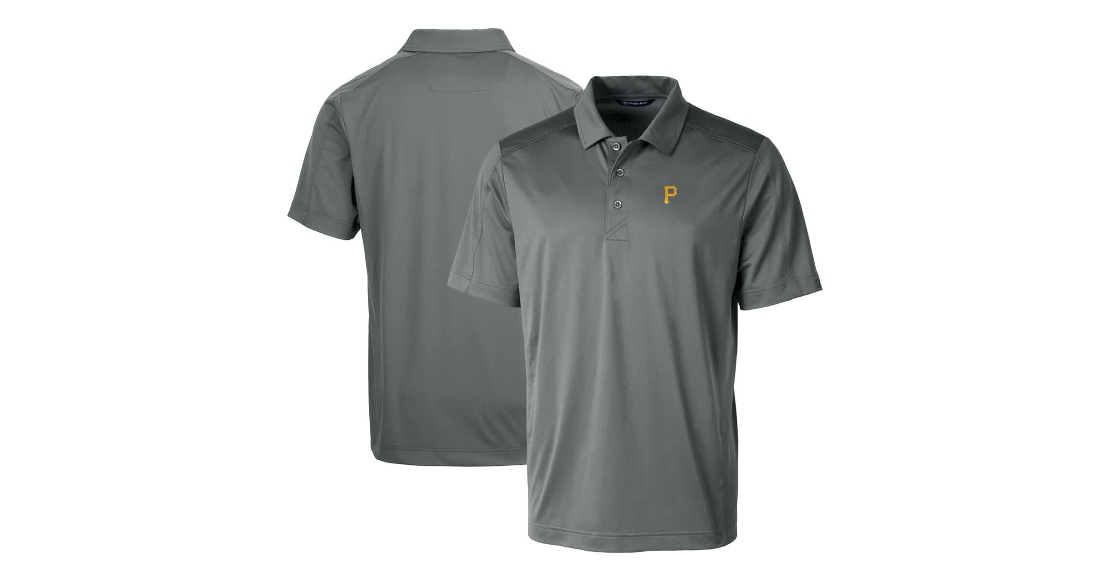MLB Pittsburgh Pirates Prospect Textured Stretch Big & Tall Polo
