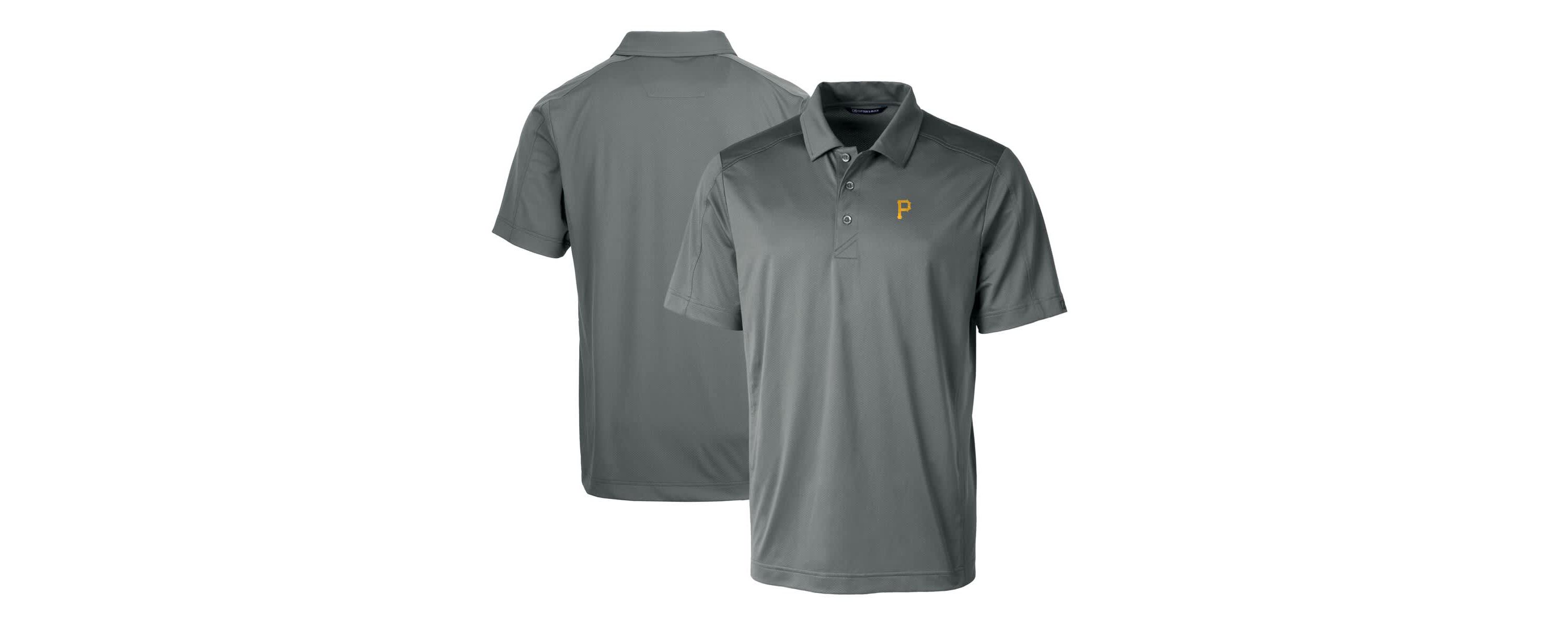 MLB Pittsburgh Pirates Prospect Textured Stretch Big & Tall Polo