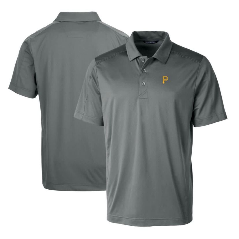 MLB Pittsburgh Pirates Prospect Textured Stretch Big & Tall Polo