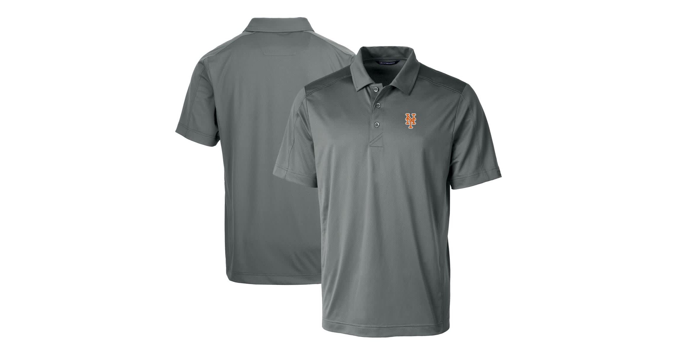 MLB New York Mets Prospect Textured Stretch Big & Tall Polo