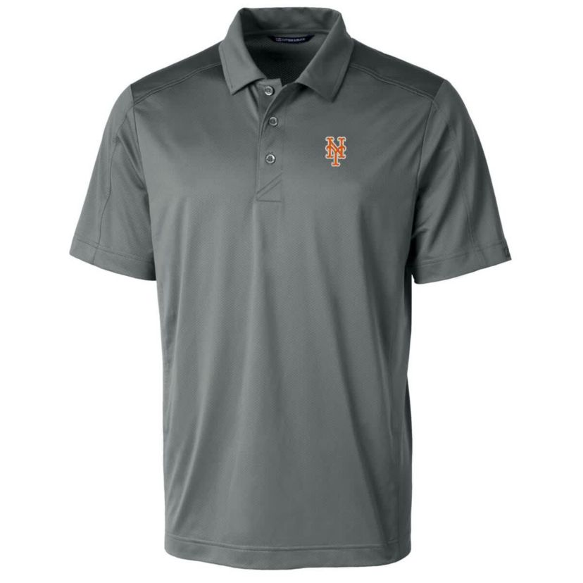 MLB New York Mets Prospect Textured Stretch Big & Tall Polo