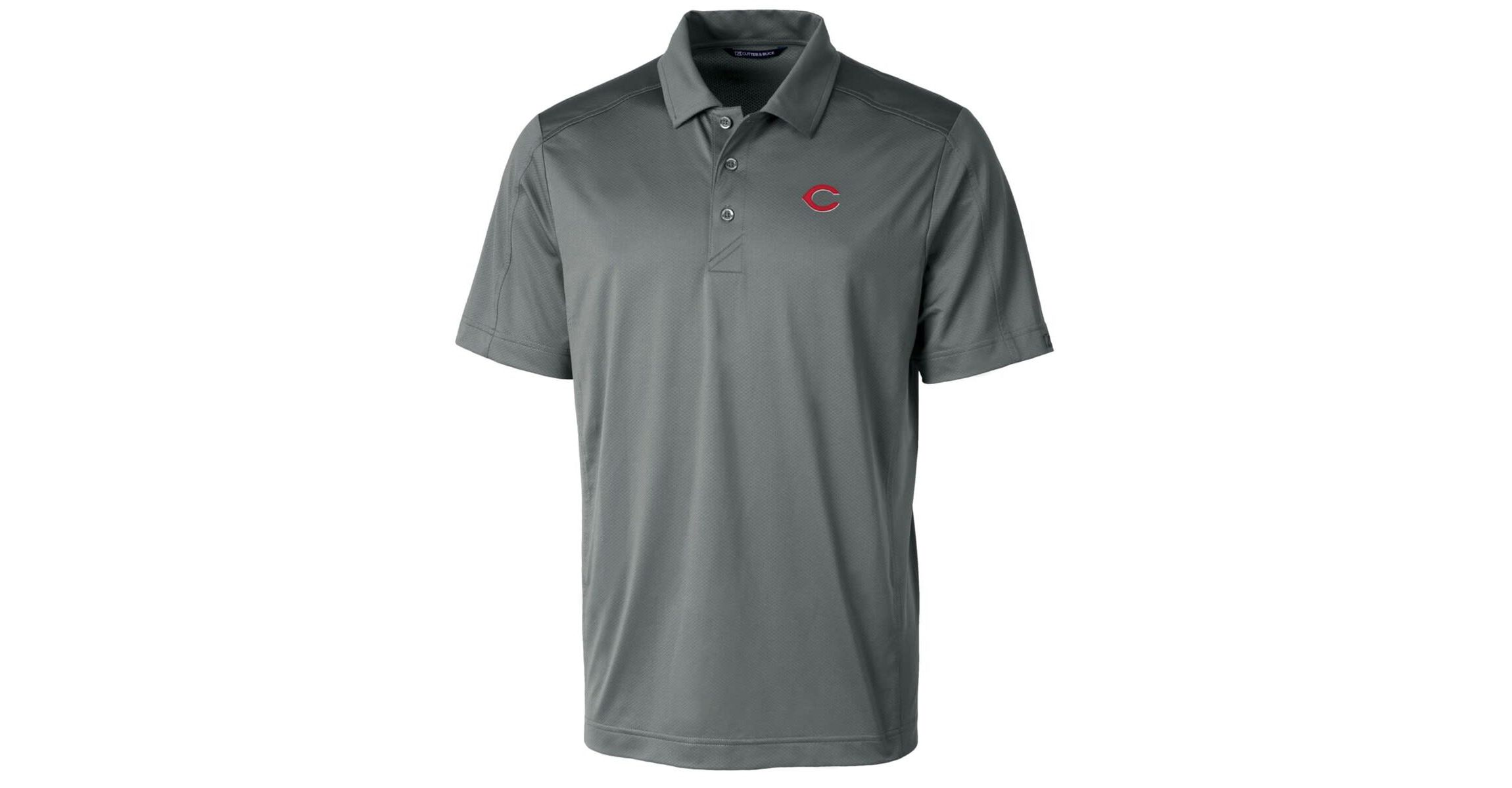 MLB Cincinnati Reds Prospect Textured Stretch Big & Tall Polo