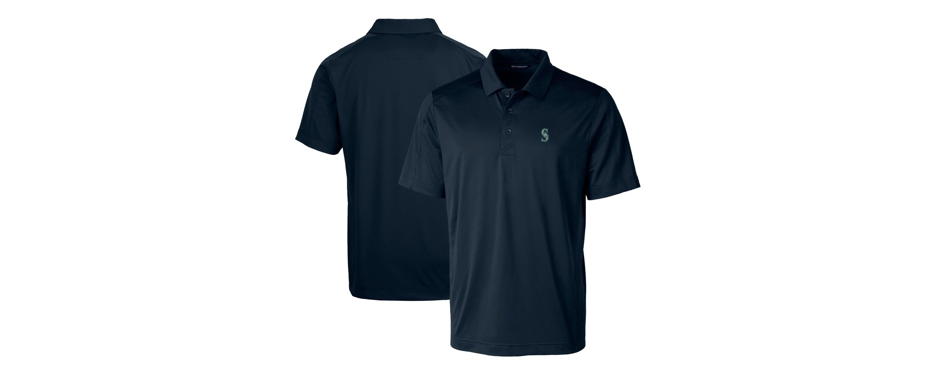 MLB Seattle Mariners Prospect Textured Stretch Big & Tall Polo