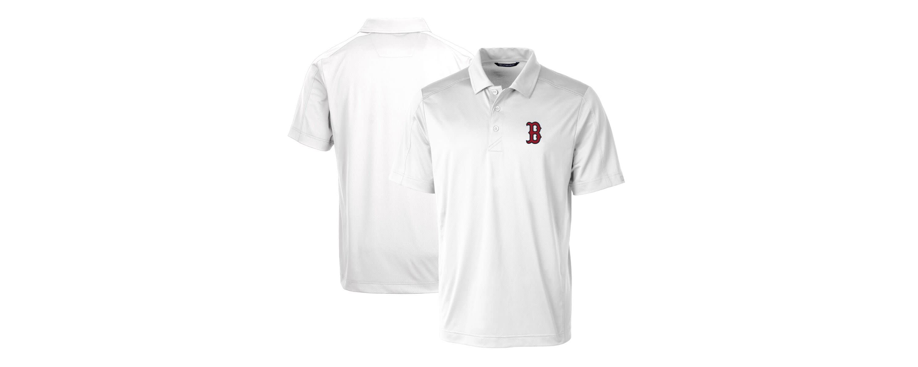 Boston Red Sox MLB Boston Sox Prospect Textured Stretch Big & Tall Polo
